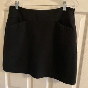 LOFT Black Mini Skirt